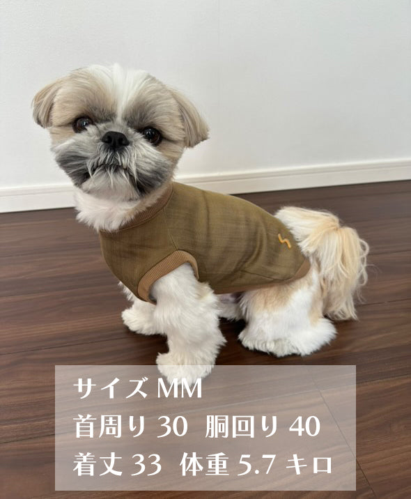 テンセル™繊維混【デニムライクストレッチ】ノースリーブ 日本製 ※シーズン通年