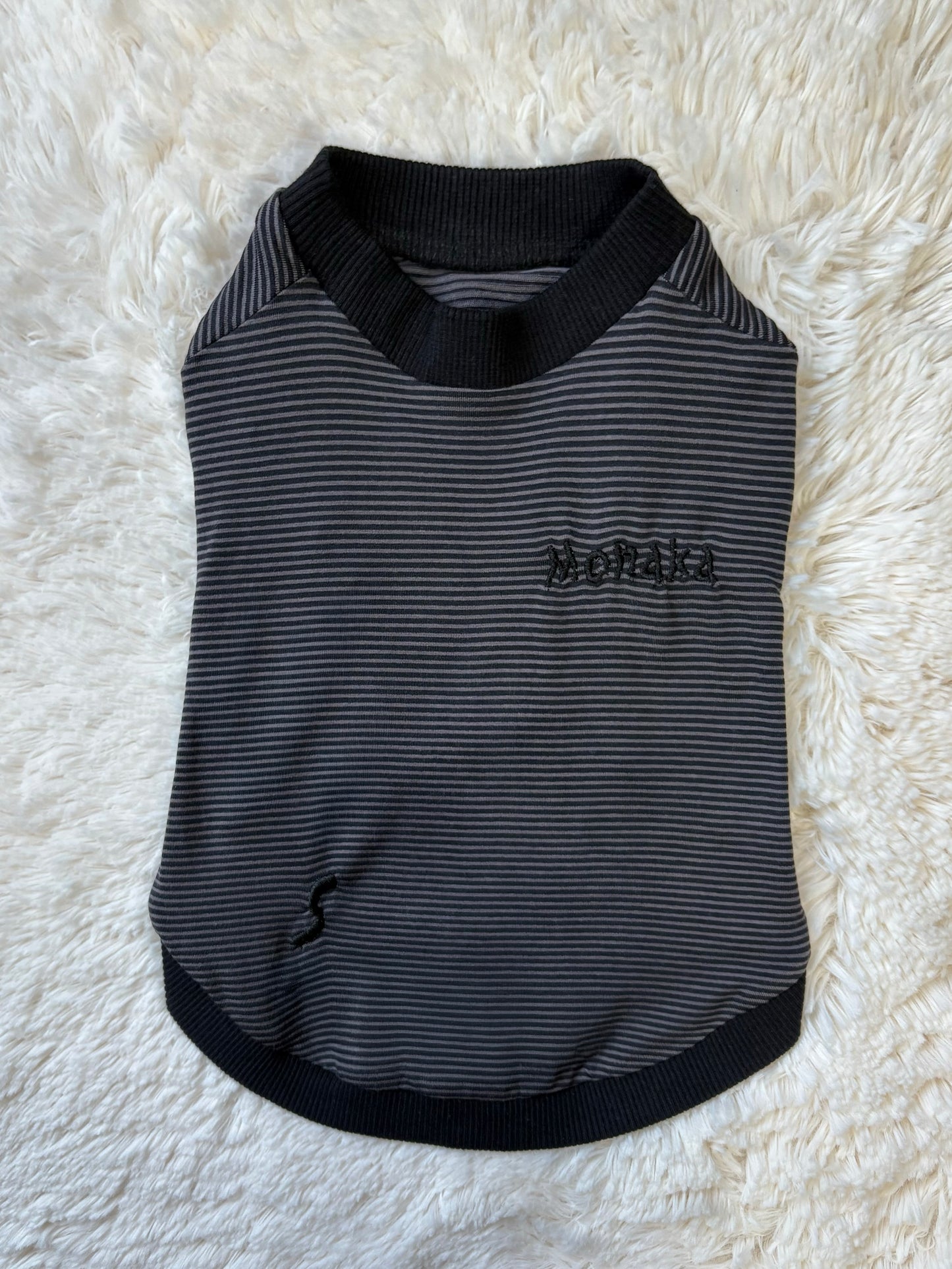 テンセル™繊維混【やさしさフィット大型犬】ウォッシャブルベア天竺_ノースリーブ 　日本製　※シーズン通年