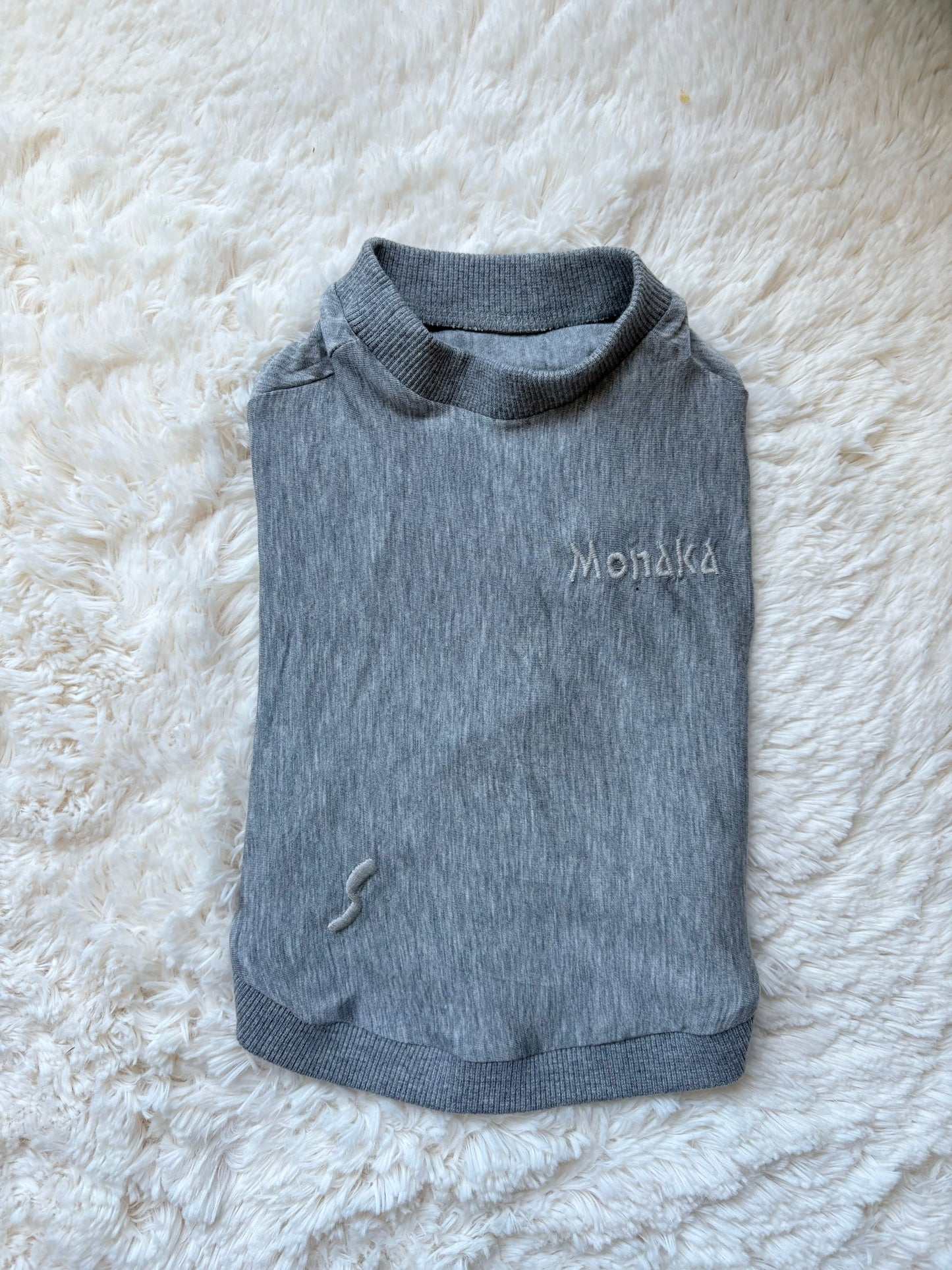 テンセル™繊維混【やさしさフィット大型犬】ウォッシャブルベア天竺_ノースリーブ 　日本製　※シーズン通年